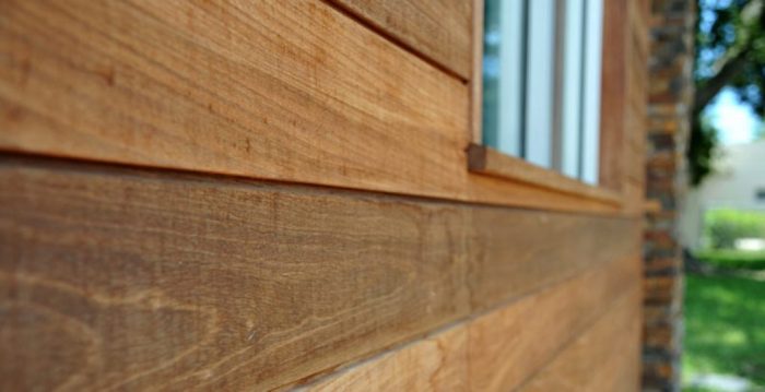 Most durable wood siding