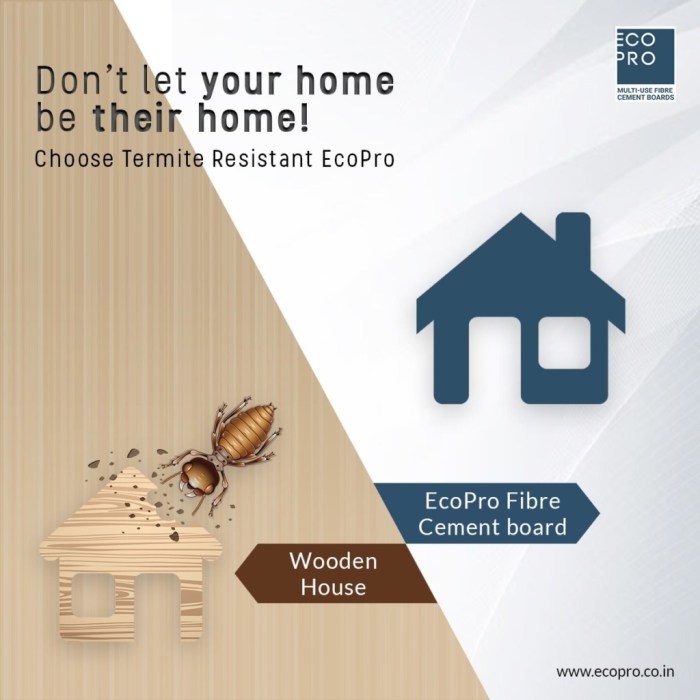 Termite resistant siding